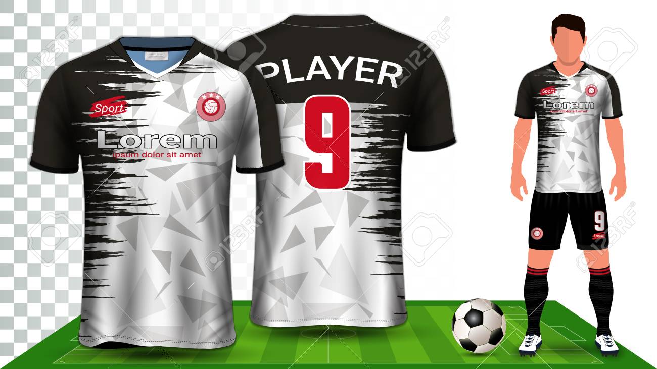 Download Soccer Jersey Sport Shirt Or Football Kit Uniform Presentation Royalty Free Cliparts Vectors And Stock Illustration Image 125105568