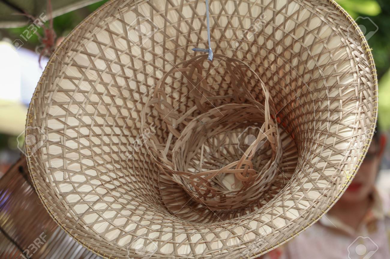 asian bamboo hat