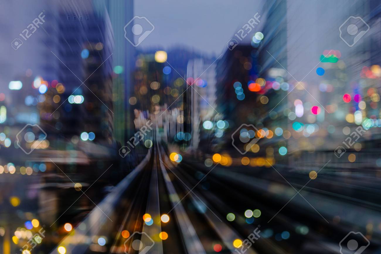 Night light blurred bokeh city building double exposure abstract background - 97514866 Night light blurred bokeh city building double exposure abstract background - 97514866