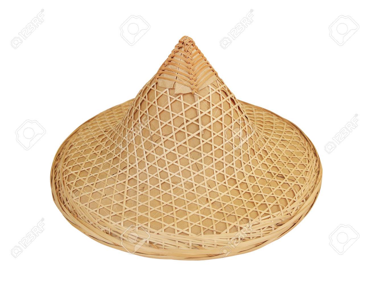 asian bamboo hat
