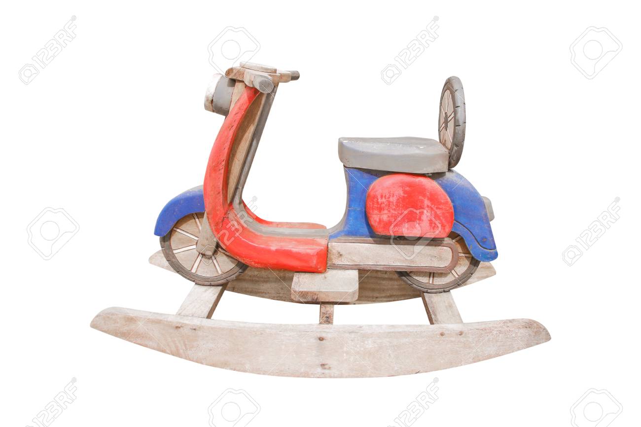 motorcycle rocking horse