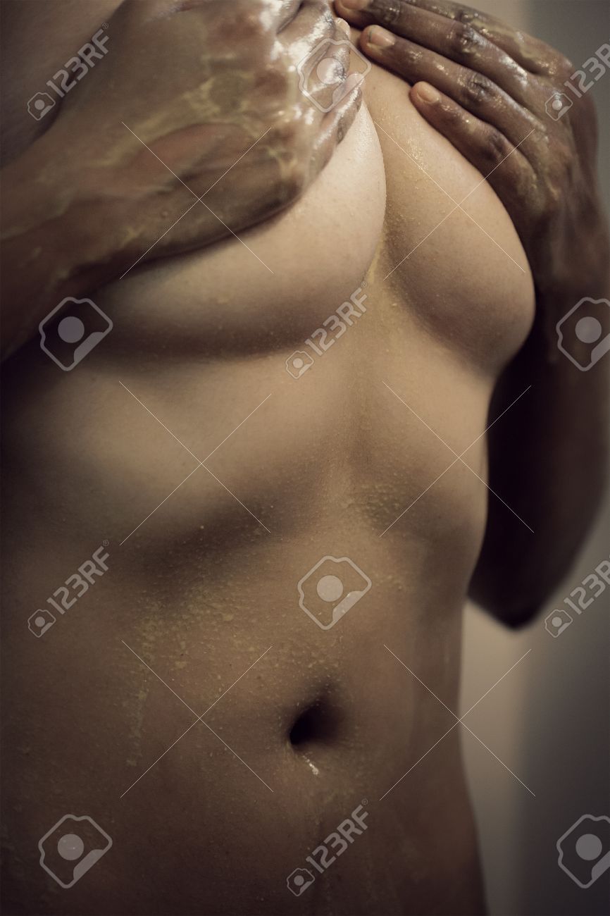 Gorgeous Nude Indian Woman Bathing Silhouette Of Wet Breast And West Stock  Photo, Picture and Royalty Free Image. Image 34547977.