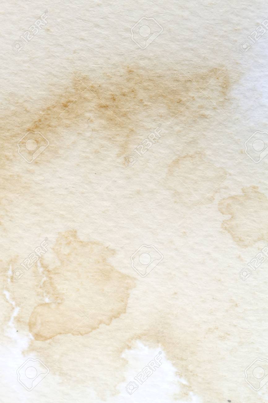 white yellow stained paper old retro letter texture stock photo