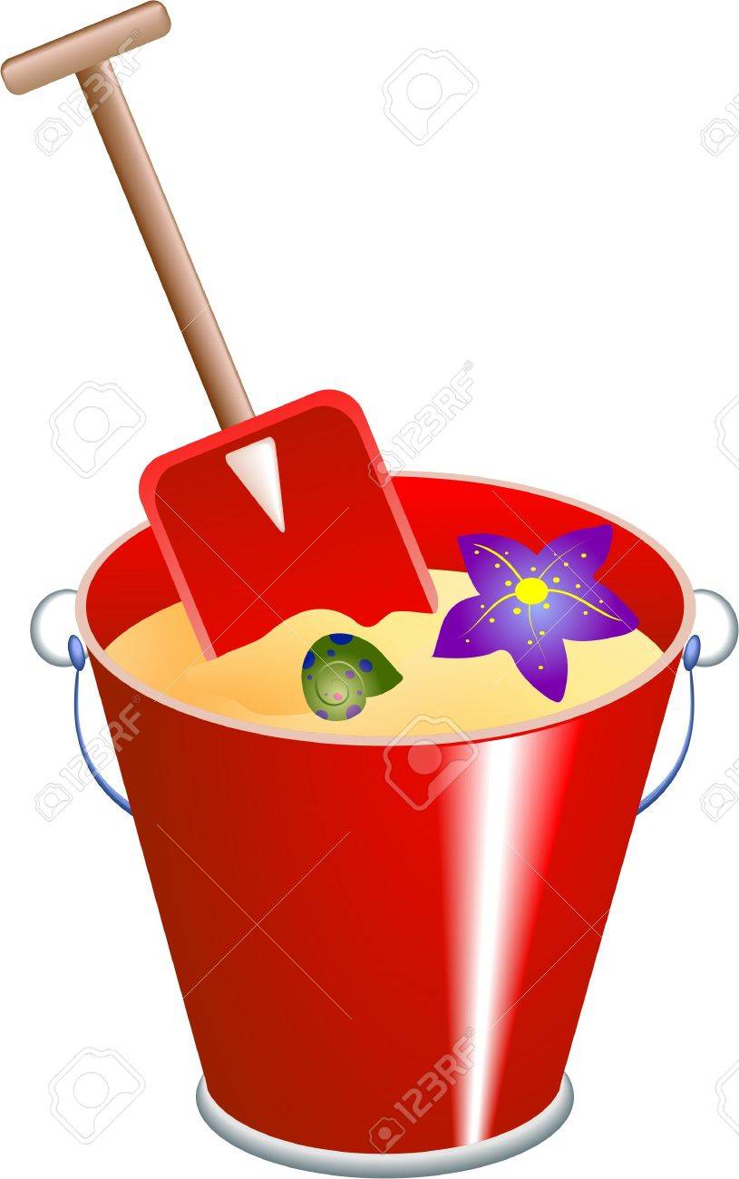 buckets and spades for the beach