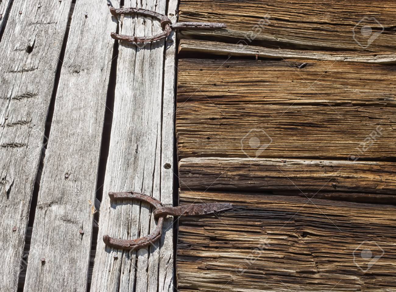 Antique Barn Door With Horseshoes For Hinges Stock Photo, Picture Antique barn door with horseshoes for hinges Stock Photo - 90957047 - Antique Barn Door With Horseshoes For Hinges Stock Photo, Picture