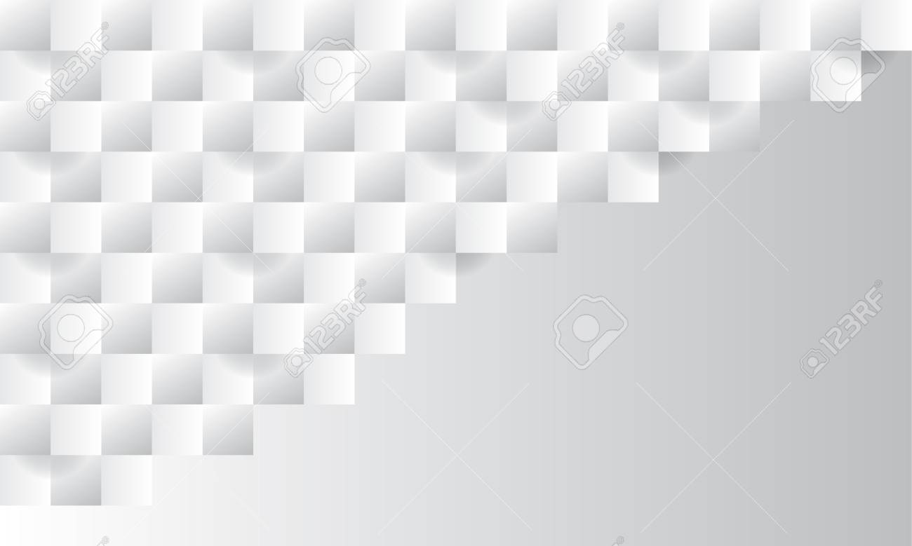 White Abstract Texture Vector Background 3d Paper Art Style