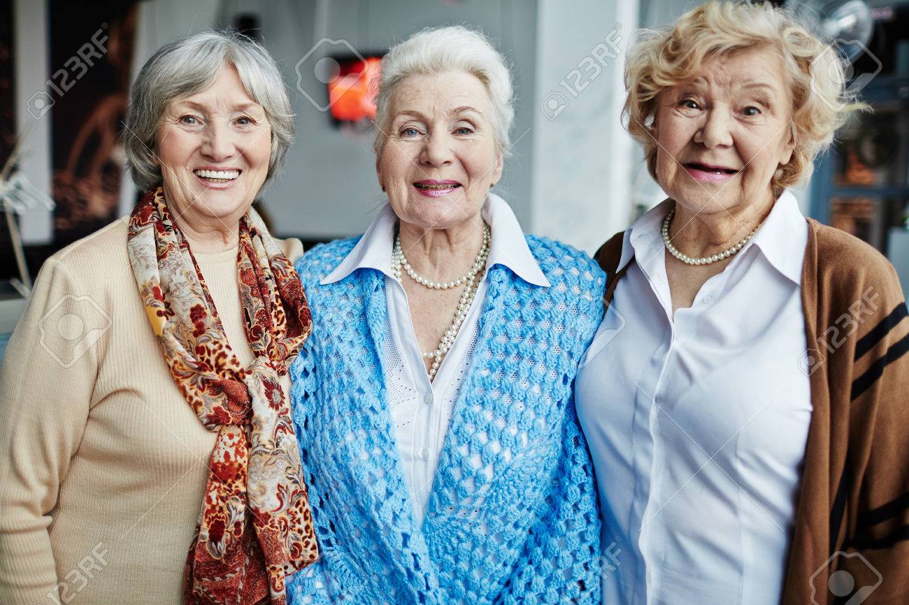 Posing Grannies