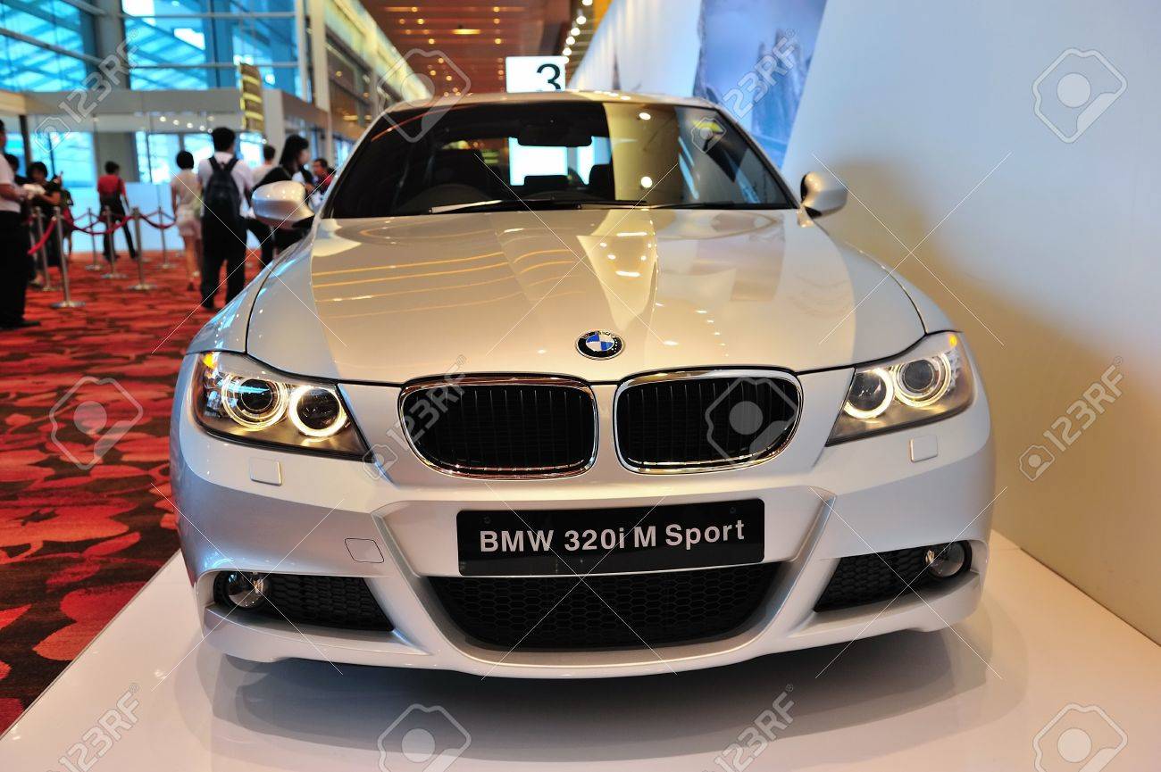 Bmw 3i M Sport Sedan At Bmw World Singapore 10 At Marina Bay Sands Expo November 14 10 In Singapore Stock Photo Picture And Royalty Free Image Image