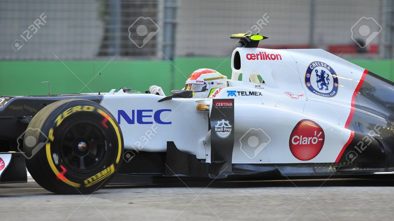 sergio perez 2012