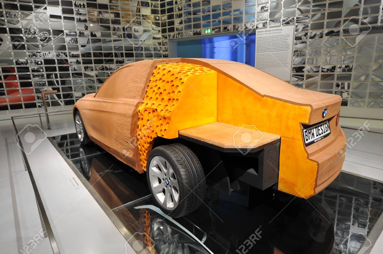 bmw clay model