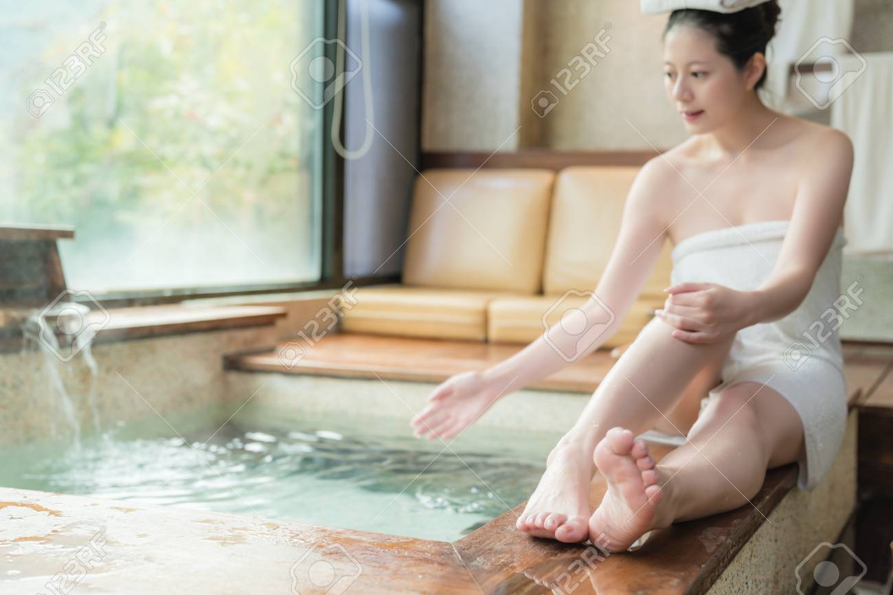 Selected Focus On Foot Leg Of The Young Japanese Girl Beautiful Stock Photo Picture And Royalty Free Image Image