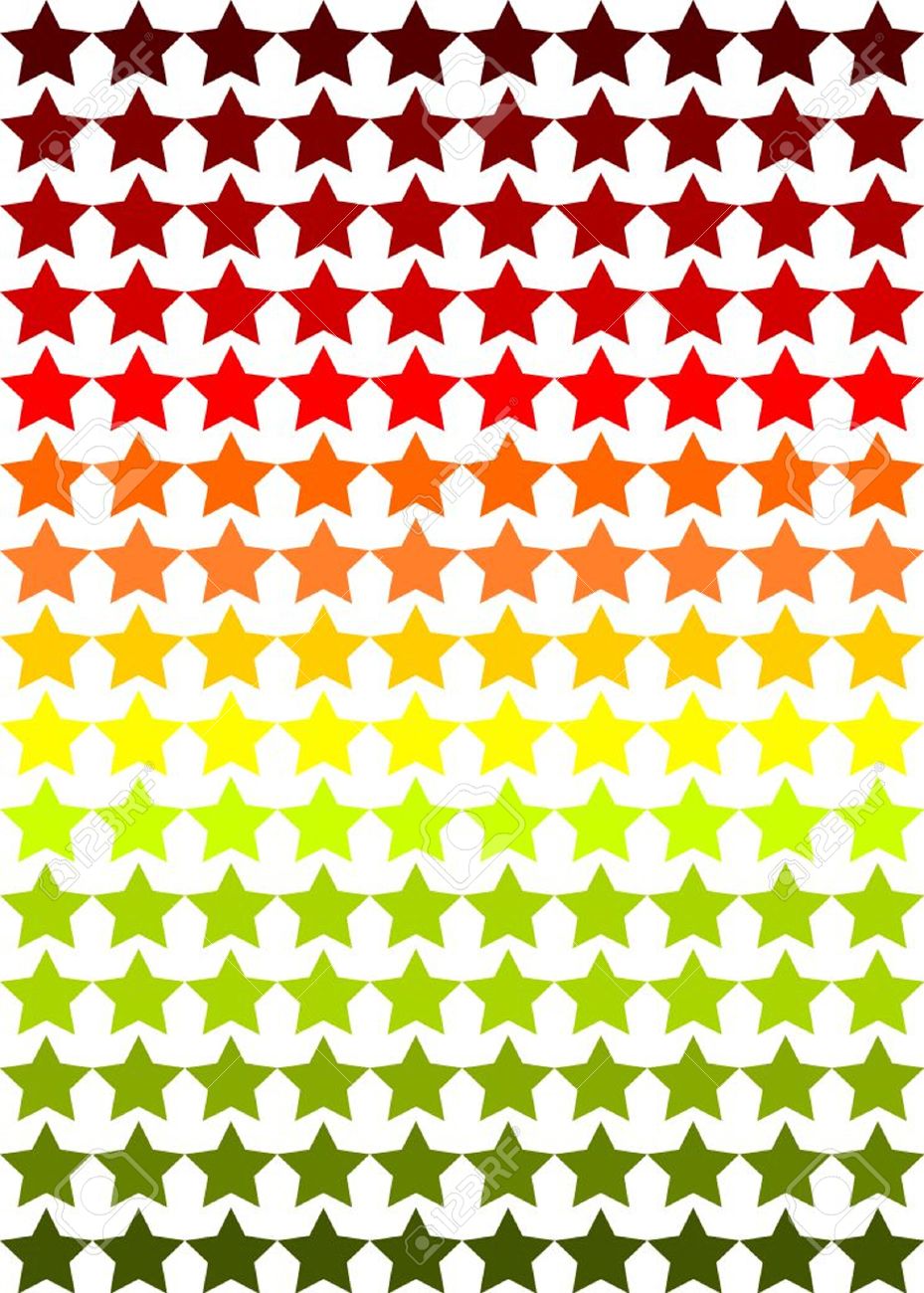 Carta Da Parati Senza Soluzione Di Continuità Con La Stella Di Design In Anni Anni 6070 Colori Retrò