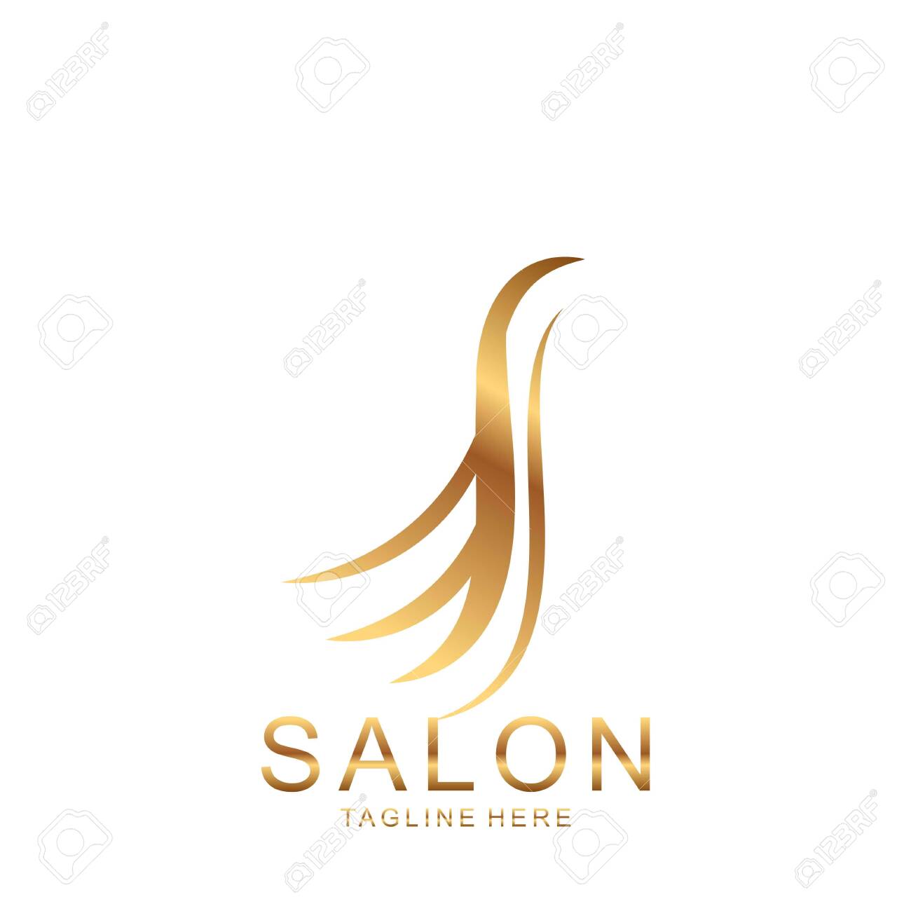 salon logo scissors