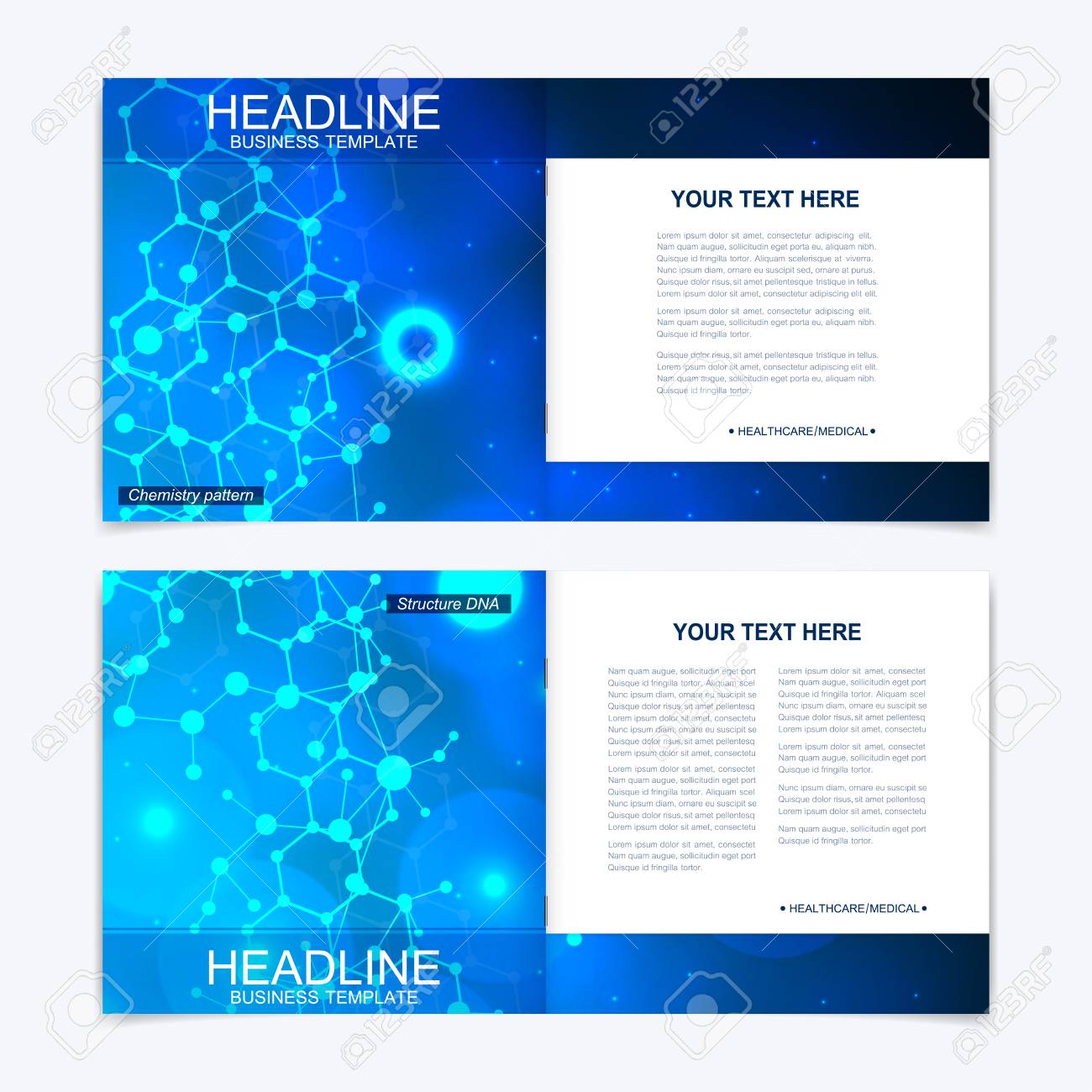 scientific templates square brochure magazine leaflet flyer
