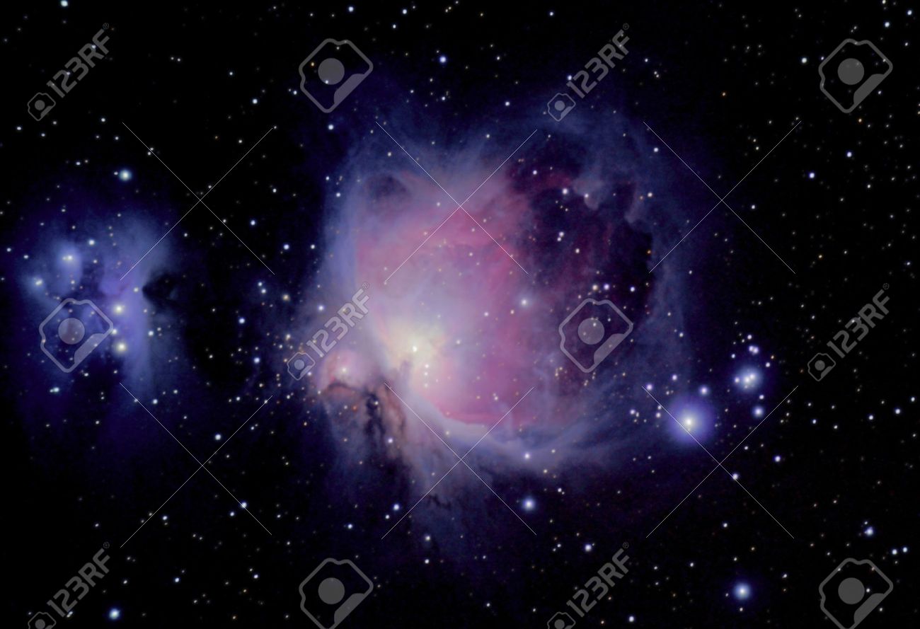 the great orion nebula is a diffuse nebula situated in the constellation of orion, and is visible to the eye - 14799624 the great orion nebula is a diffuse nebula situated in the constellation of orion, and is visible to the eye - 14799624