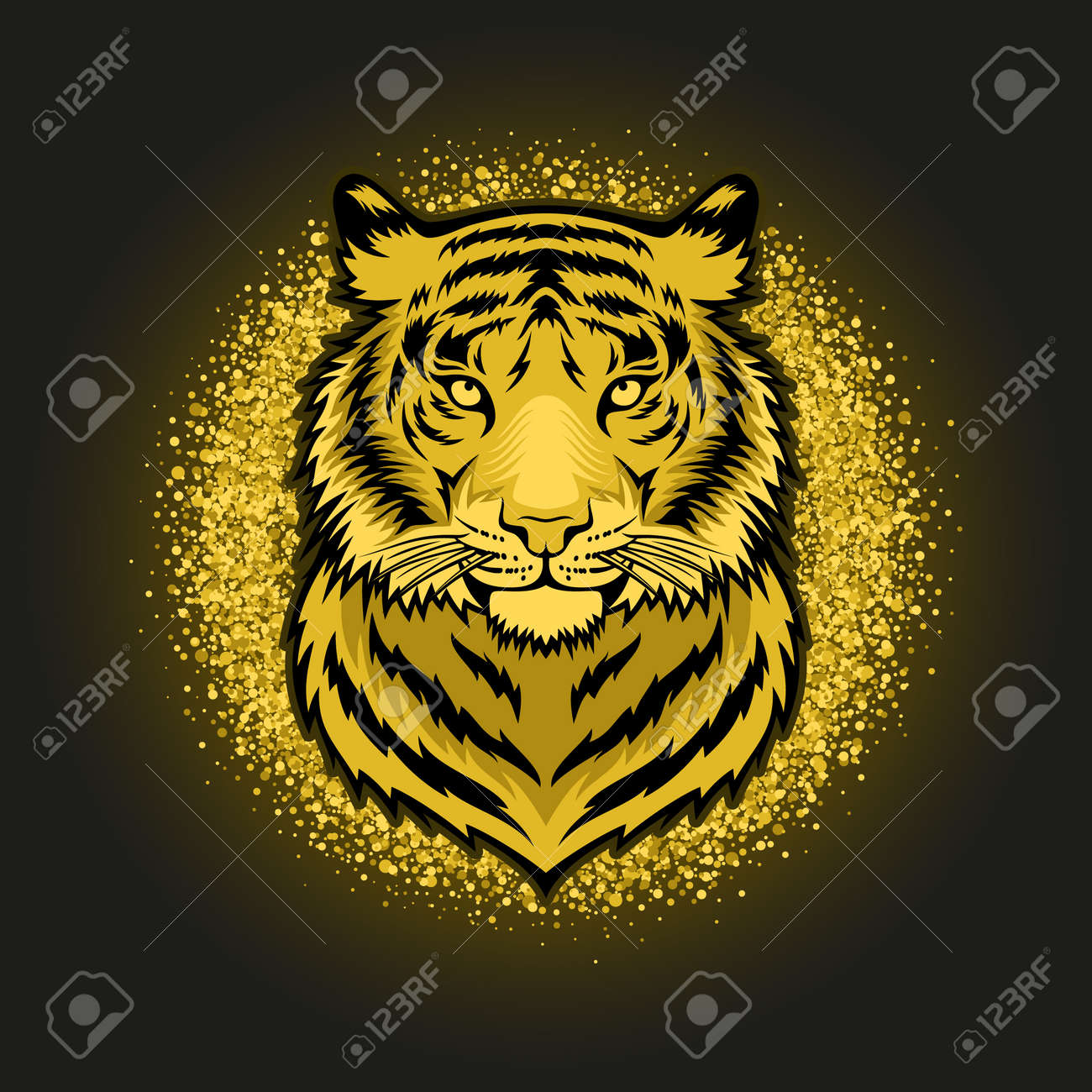 金の虎 ゴールド GOLD 芸術品 美術品 絵画の高価買取・査定なら「ザ・