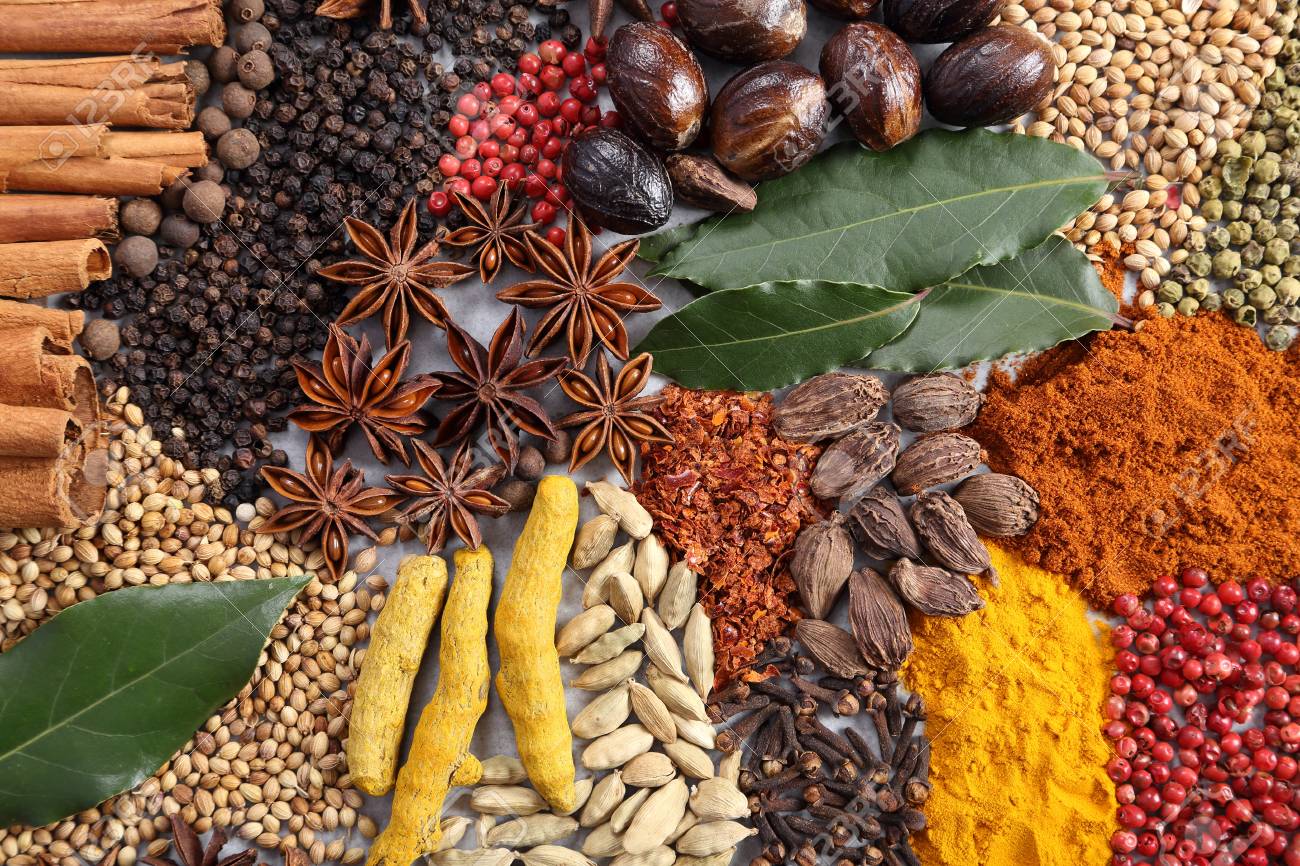 Herbs And Spices Selection. Aromatic Ingredients And Natural Food  Additives. Stock Photo, Picture and Royalty Free Image. Image 95465282.