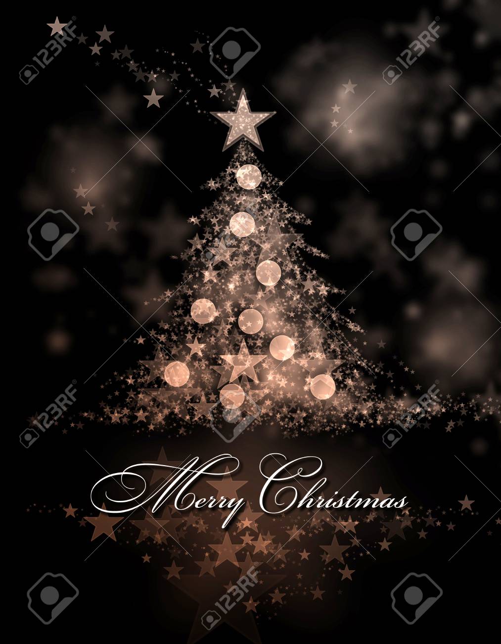 Feliz Navidad Fondo De Brown Con Un Arbol De Navidad Y Texto Feliz Navidad Fotos Retratos Imagenes Y Fotografia De Archivo Libres De Derecho Image