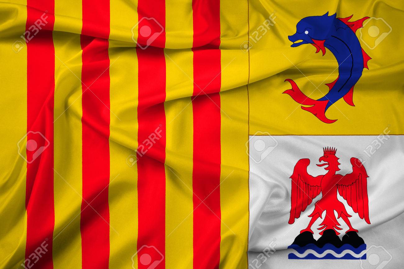 Provence Alpes Côte D'Azur Flag Classic Round Sticker