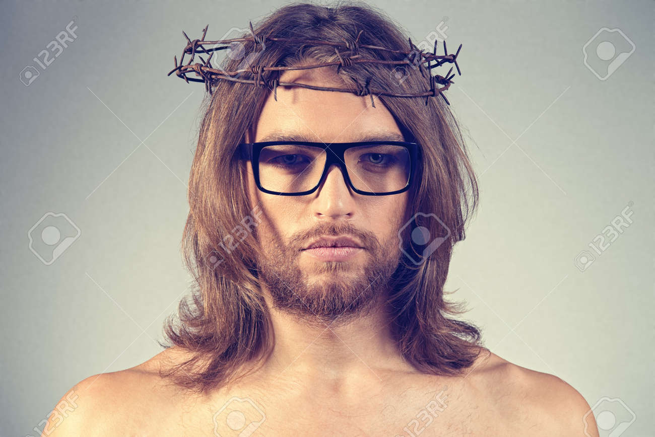 jesus with glasses