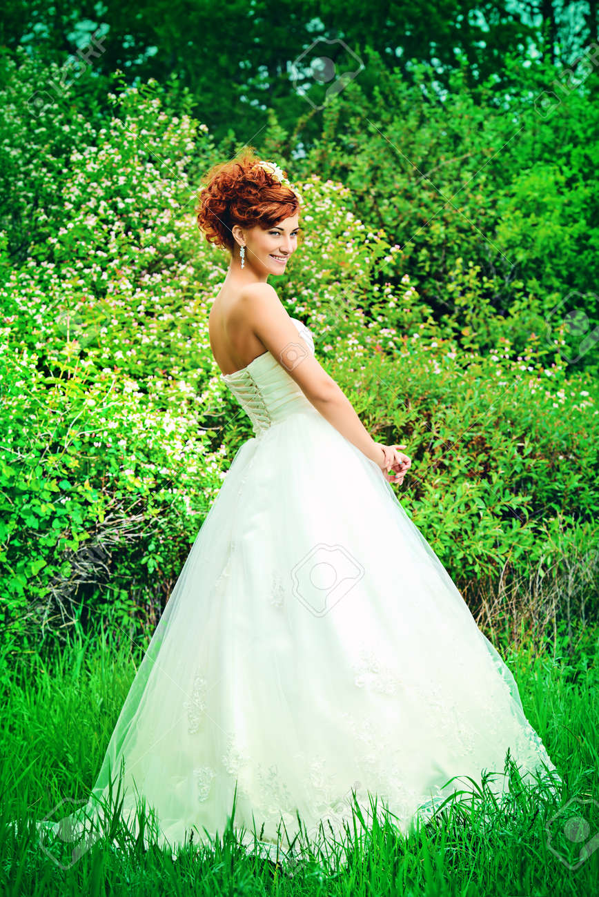 lawn wedding dress