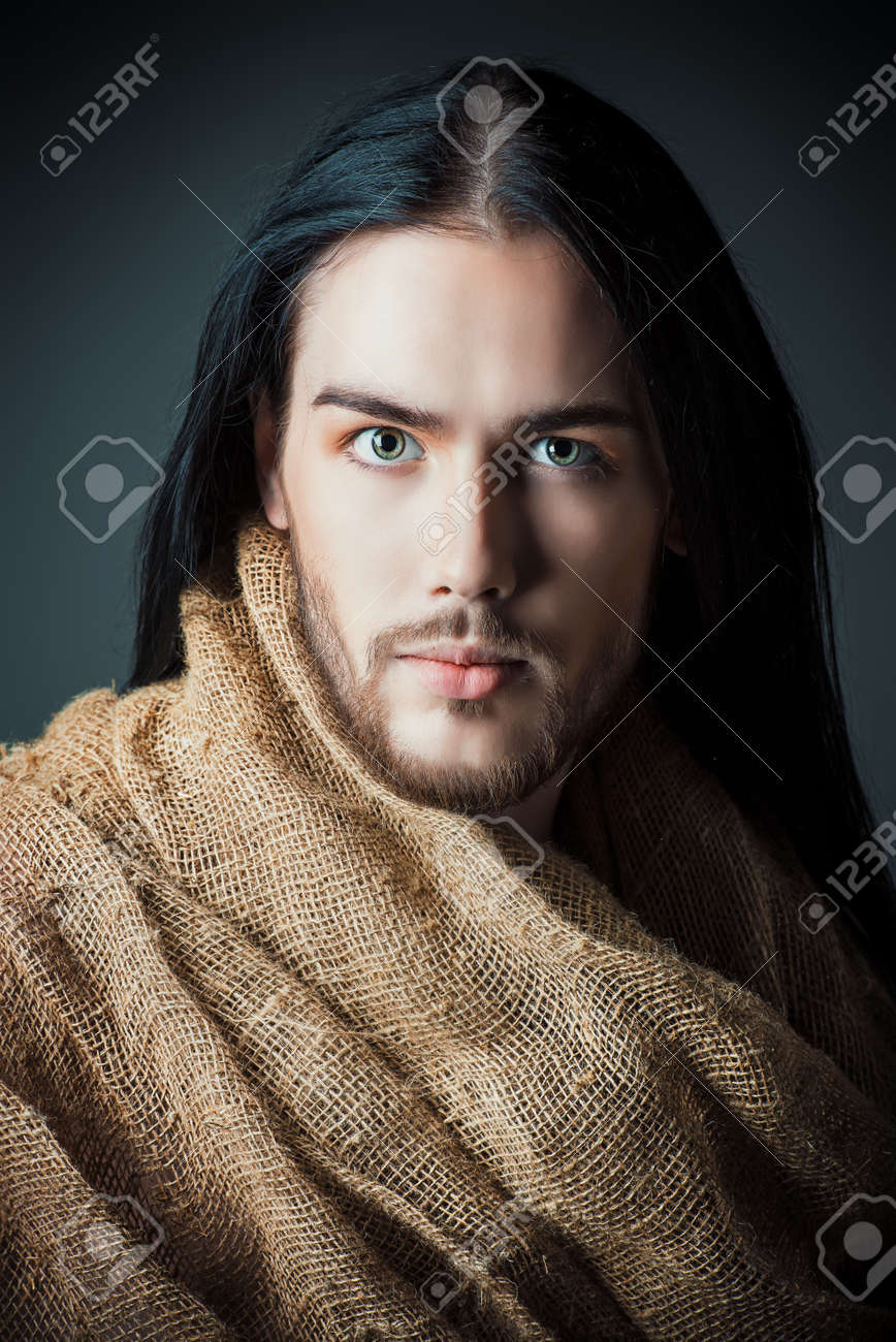 portrait of jesus christ of nazareth stock photo picture and