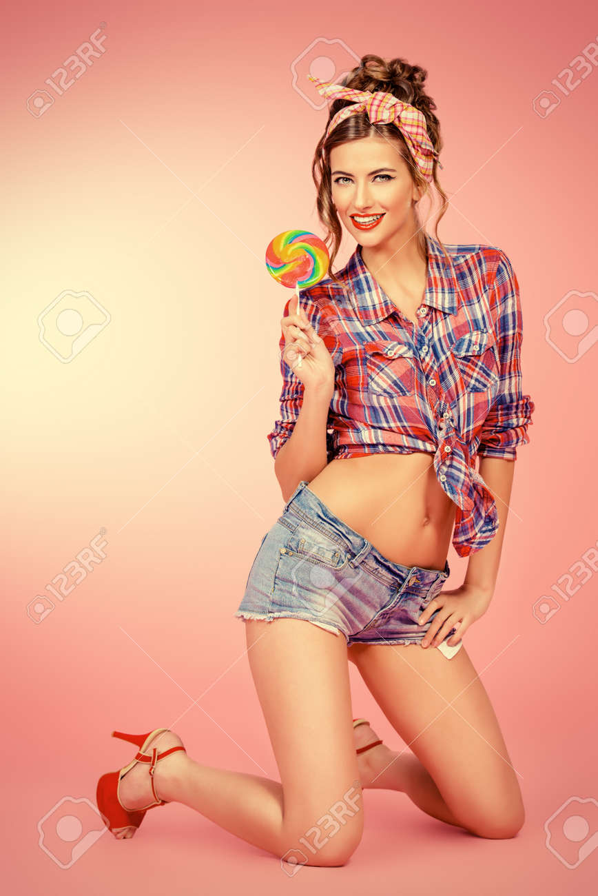 Schönheit in sexy Shorts Schönheit in sexy Shorts