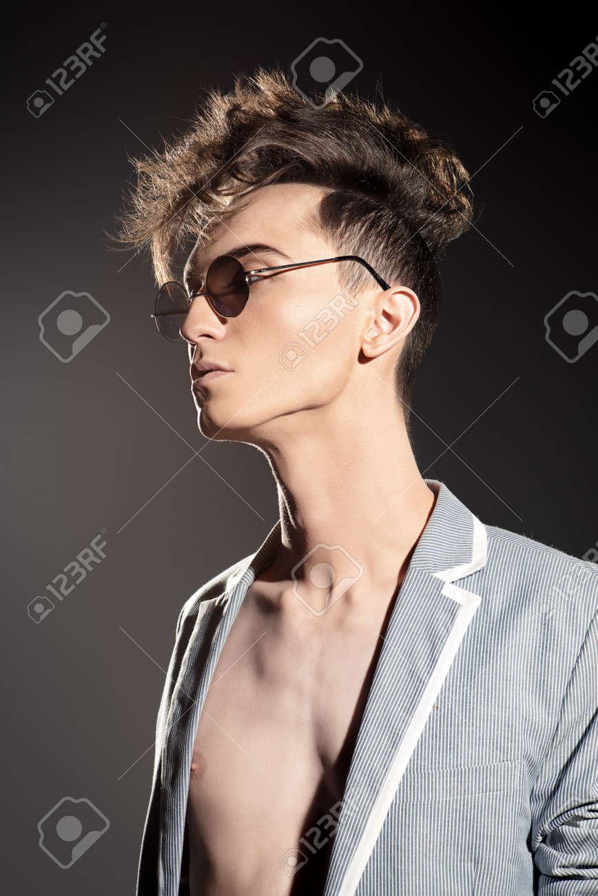 trendy male sunglasses