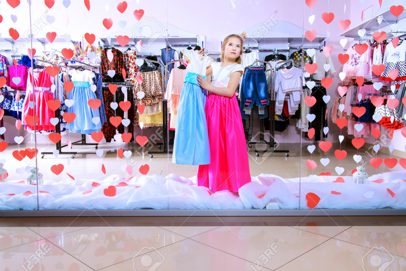 beautiful dress shop
