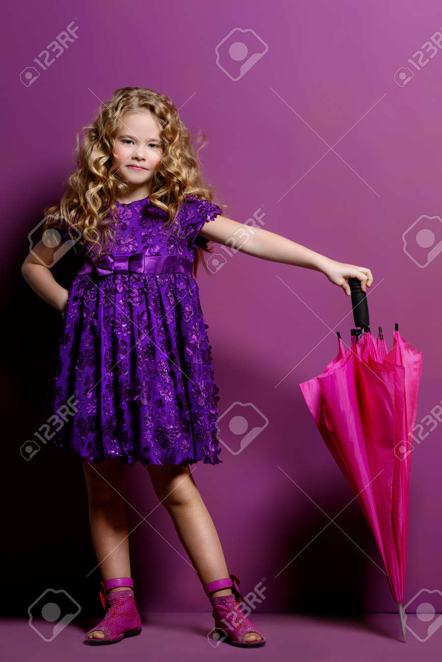 girls umbrella dress