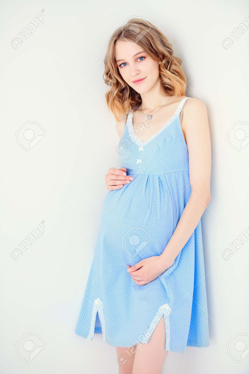White Dress for Pregnant Women