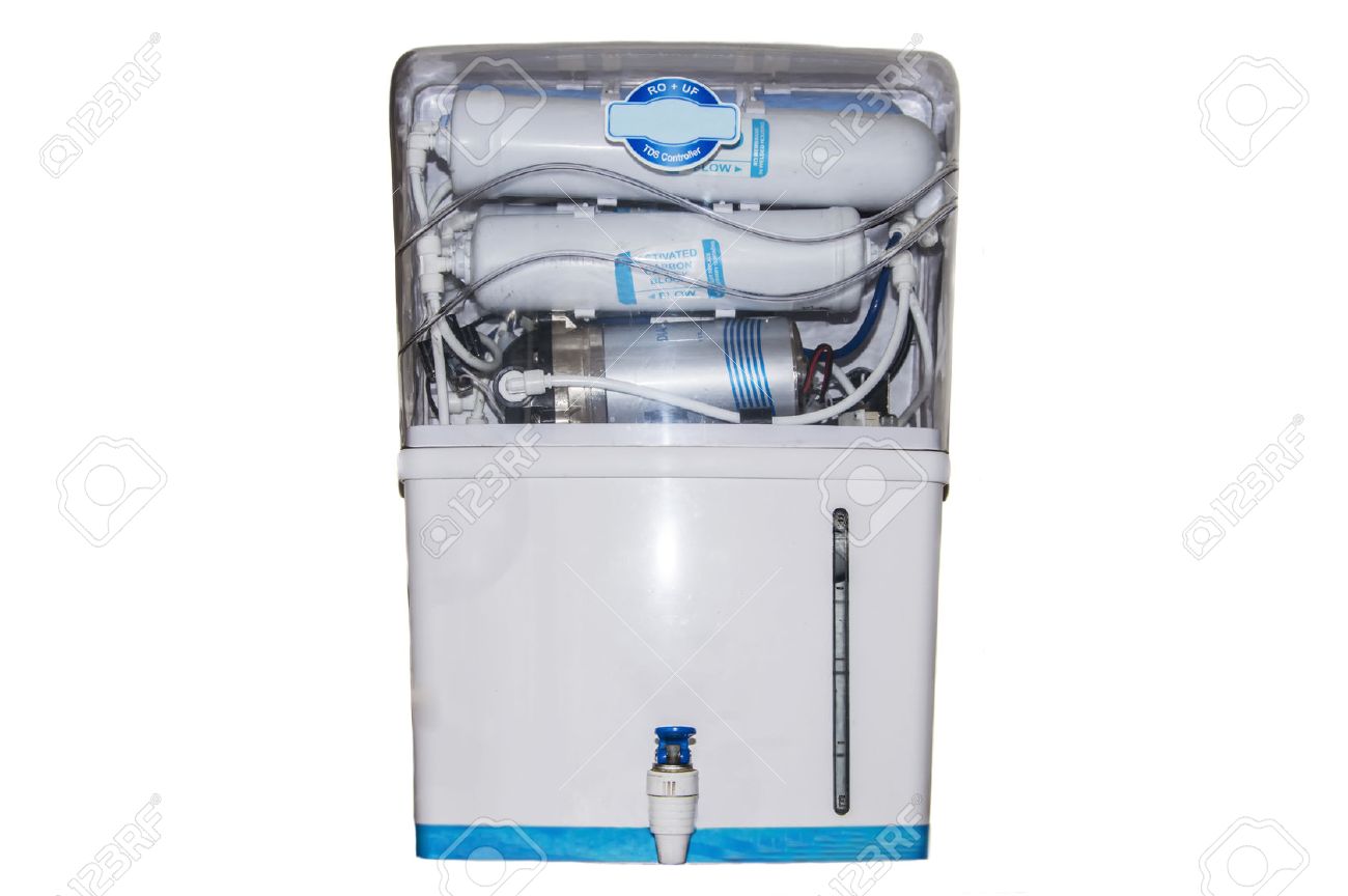 Water Purifier Machine Isolated On White Background. Stock Photo, Picture And Royalty Free Image. Image 30024496.