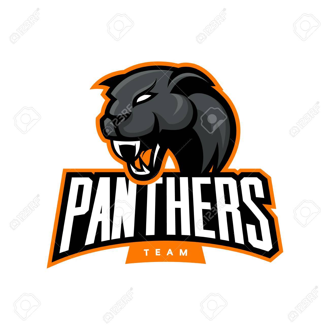 Furious panther sport vector logo concept isolated on white background. Web infographic professional team pictogram.Premium quality wild animal t-shirt tee print illustration. - 71734951 Furious panther sport vector logo concept isolated on white background. Web infographic professional team pictogram.Premium quality wild animal t-shirt tee print illustration. - 71734951