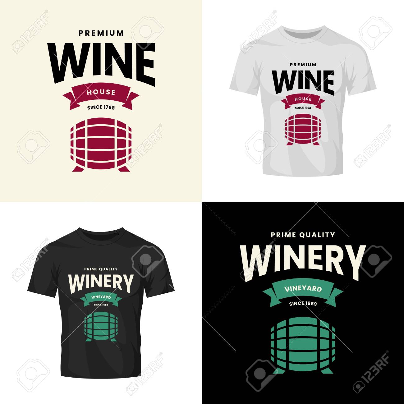 Modern wine vector isolated logo collection for tavern, restaurant, house, shop, store, club and cellar. Premium quality vinery logotype illustration set. Fashion brand badge design template bundle. - 120438766 Modern wine vector isolated logo collection for tavern, restaurant, house, shop, store, club and cellar. Premium quality vinery logotype illustration set. Fashion brand badge design template bundle. - 120438766