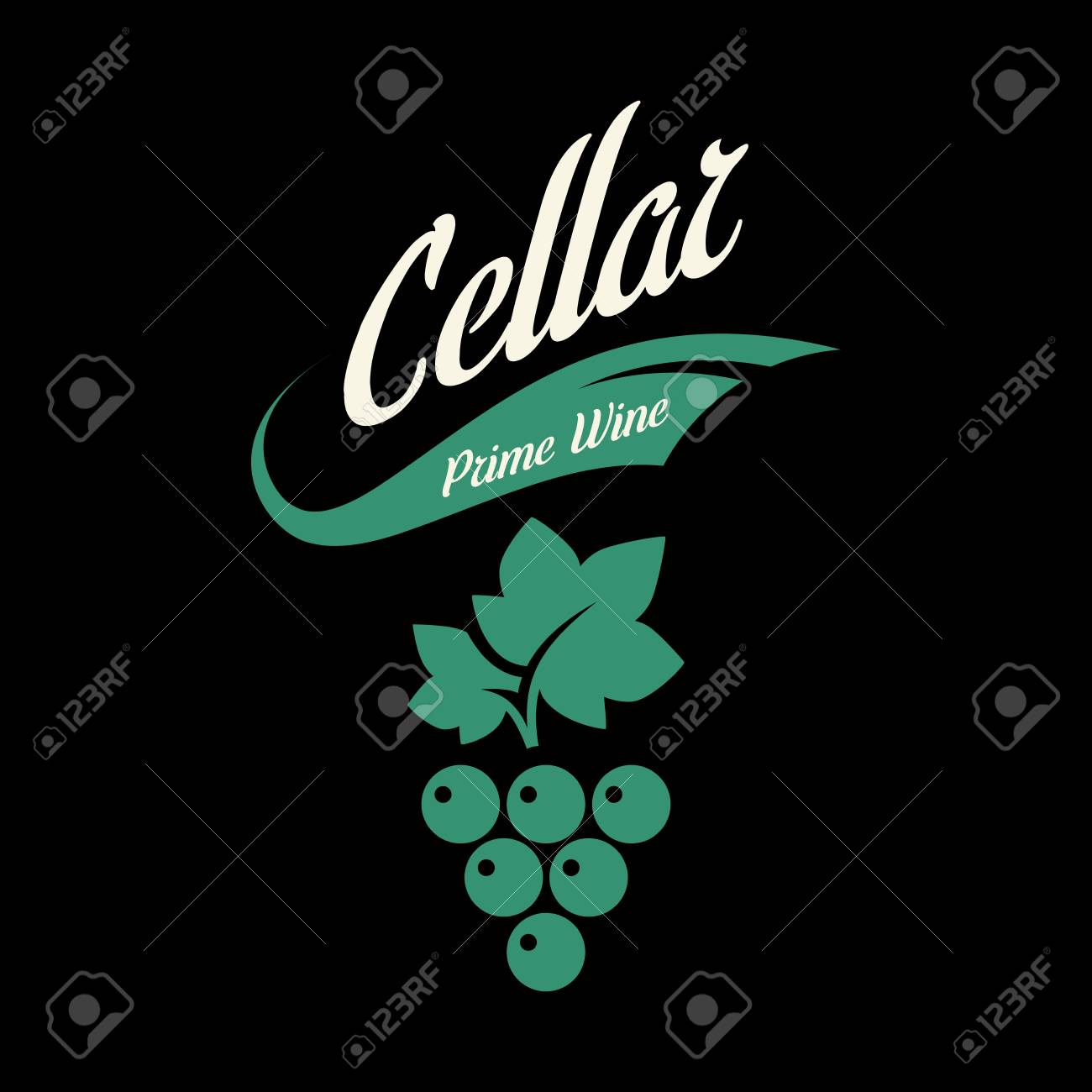 Modern wine vector logo sign for tavern, restaurant, house, shop, store, club and cellar isolated on black background. Premium quality vinery logotype illustration. Fashion brand badge design template. - 126498894 Modern wine vector logo sign for tavern, restaurant, house, shop, store, club and cellar isolated on black background. Premium quality vinery logotype illustration. Fashion brand badge design template. - 126498894