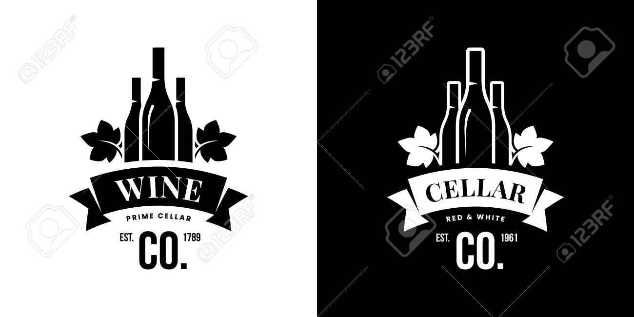 Modern wine vector isolated logo sign for pub, tavern, restaurant, house, shop, store, club and cellar. Premium quality vinery logotype illustration set. Fashion brand badge design template bundle. - 126498904 Modern wine vector isolated logo sign for pub, tavern, restaurant, house, shop, store, club and cellar. Premium quality vinery logotype illustration set. Fashion brand badge design template bundle. - 126498904