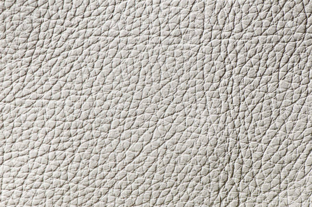 white leather texture closeup Poster