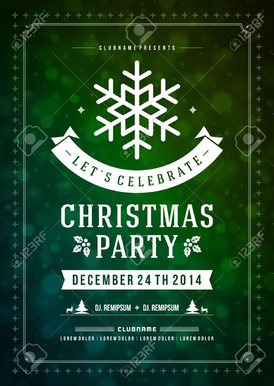 flyer christmas