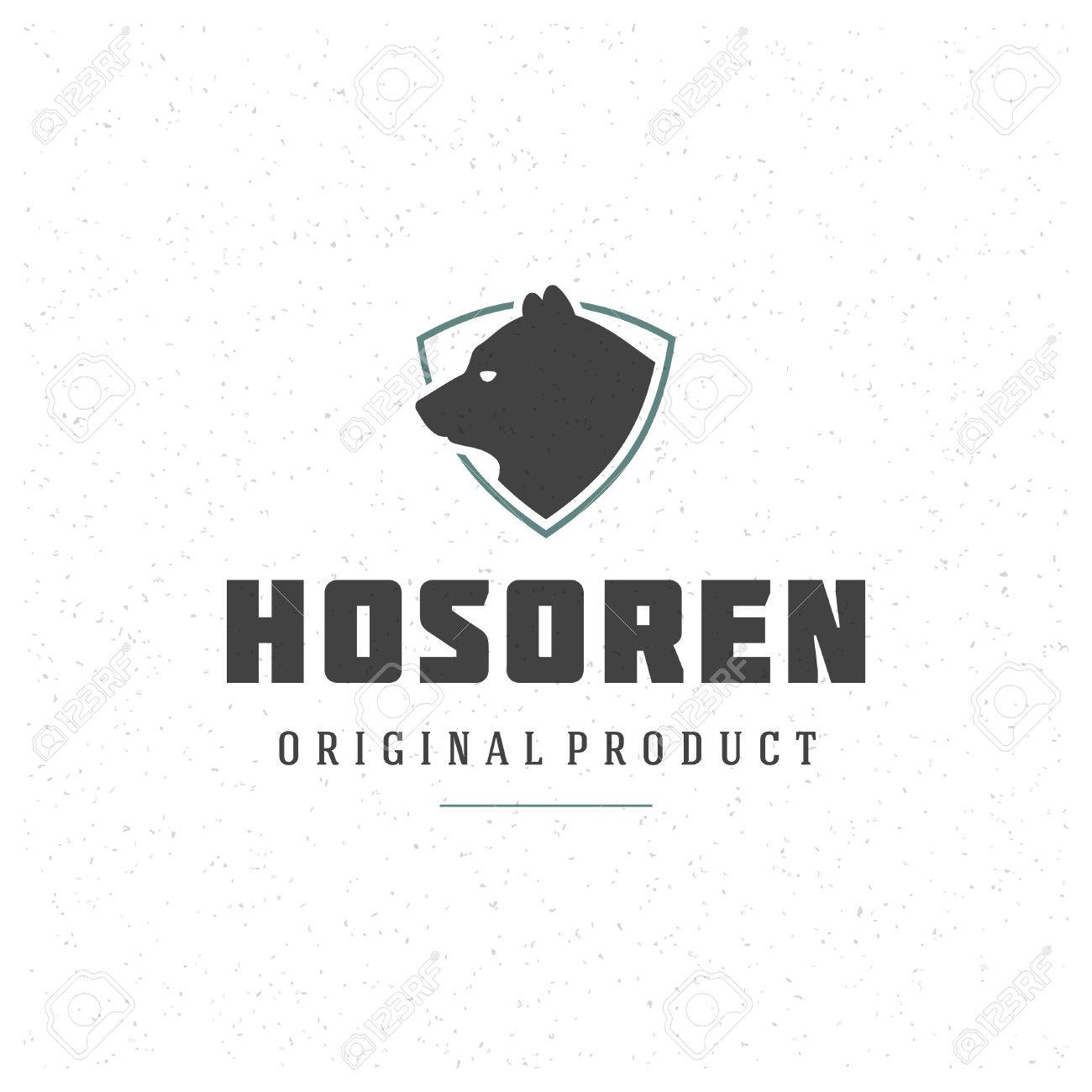 retro vintage insignia or logotype vector design element business