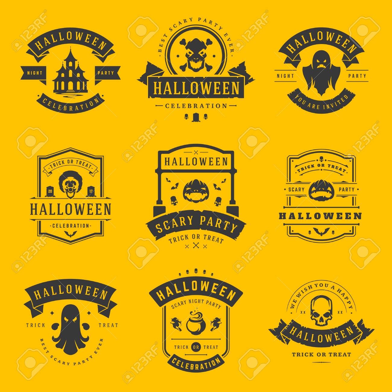 halloween labels