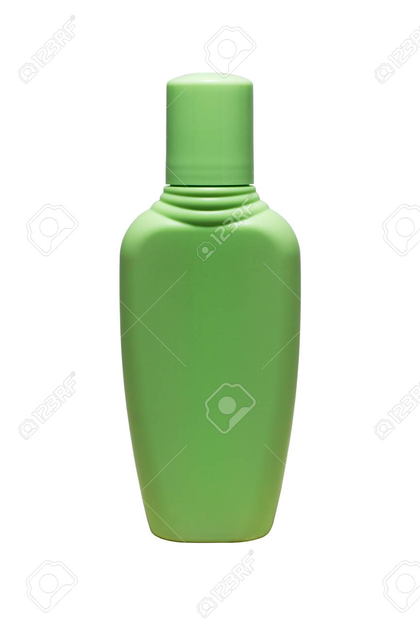 シャンプー コンディショナー リンス 分離ゲルの緑色の管瓶 の写真素材 画像素材 Image