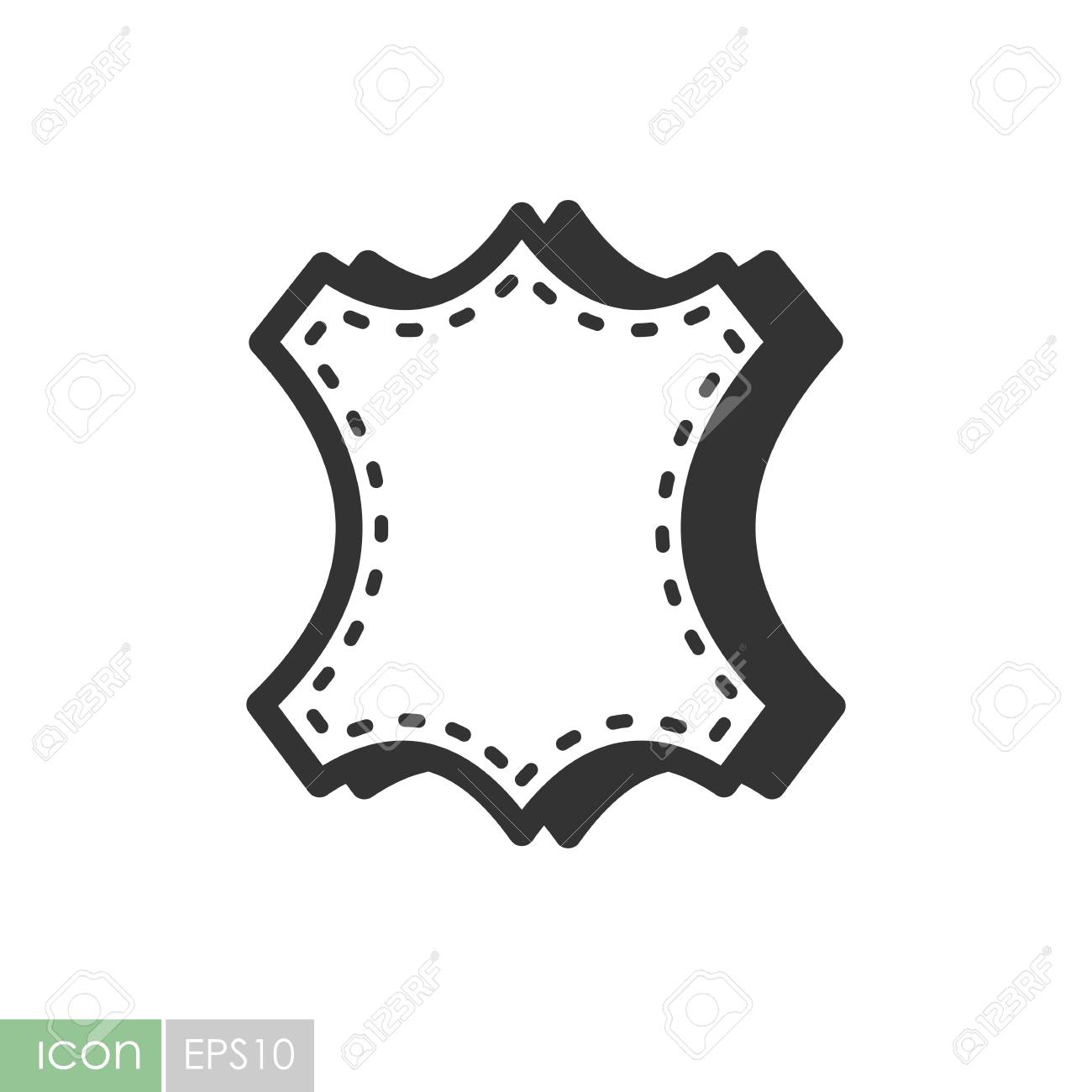 Натуральная кожа значок