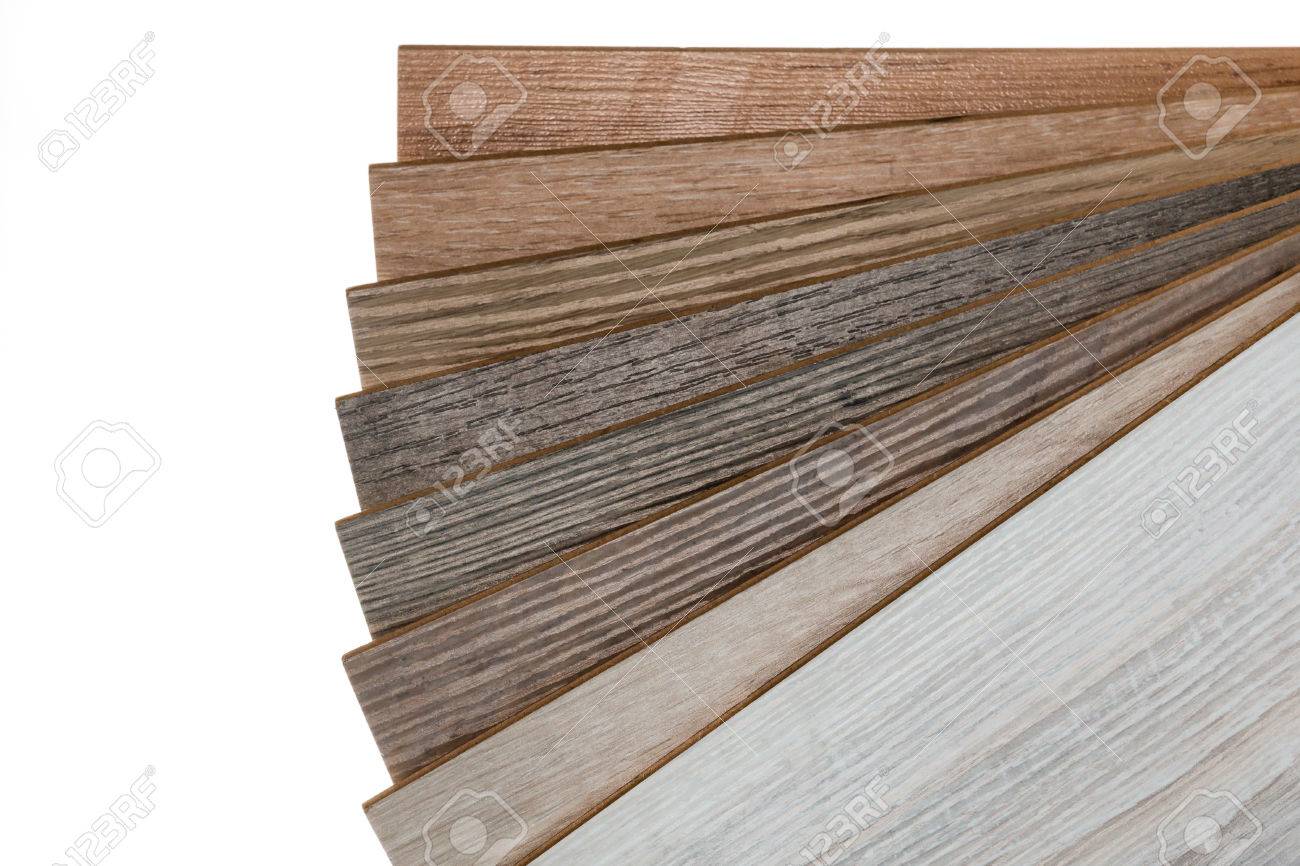 Selection Of Laminate Flooring Samples Isolated On White Background Selection Of Laminate Flooring Samples Isolated On White Background Stock Photo 71642191