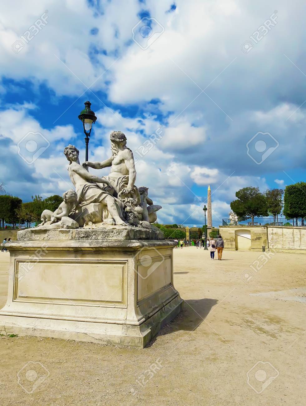 sculpture jardin des tuileries