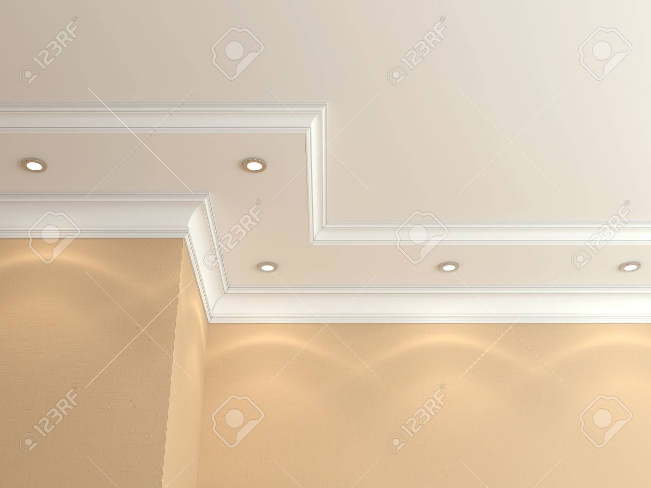 Ceiling Cornice Stock Photo Picture And Royalty Free Image