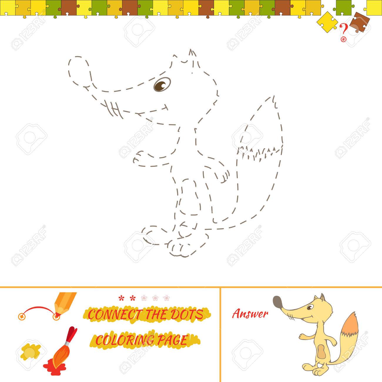 puzzle para pintar para niños