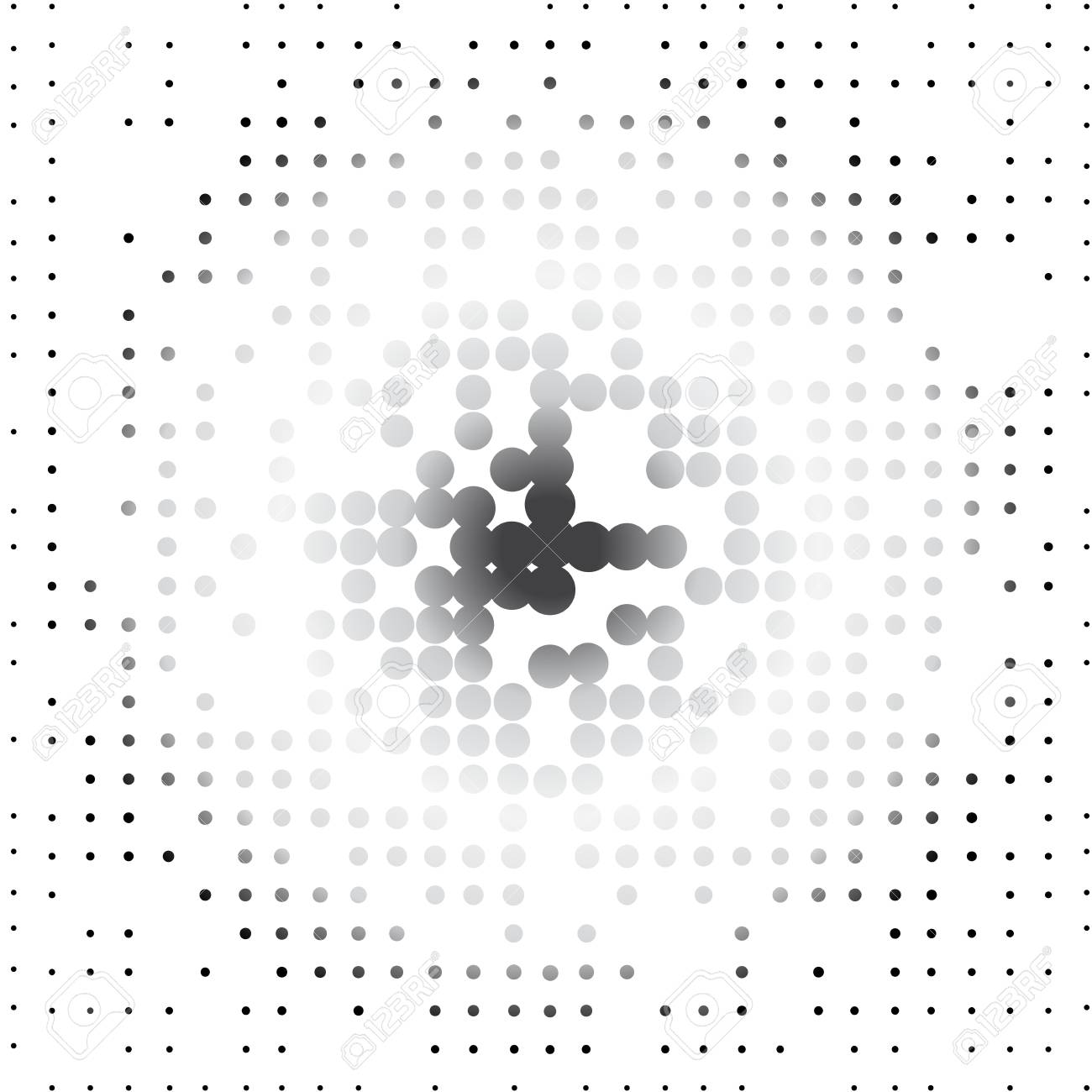 ハーフトーンのイラストレーター のイラスト素材 ベクタ Image