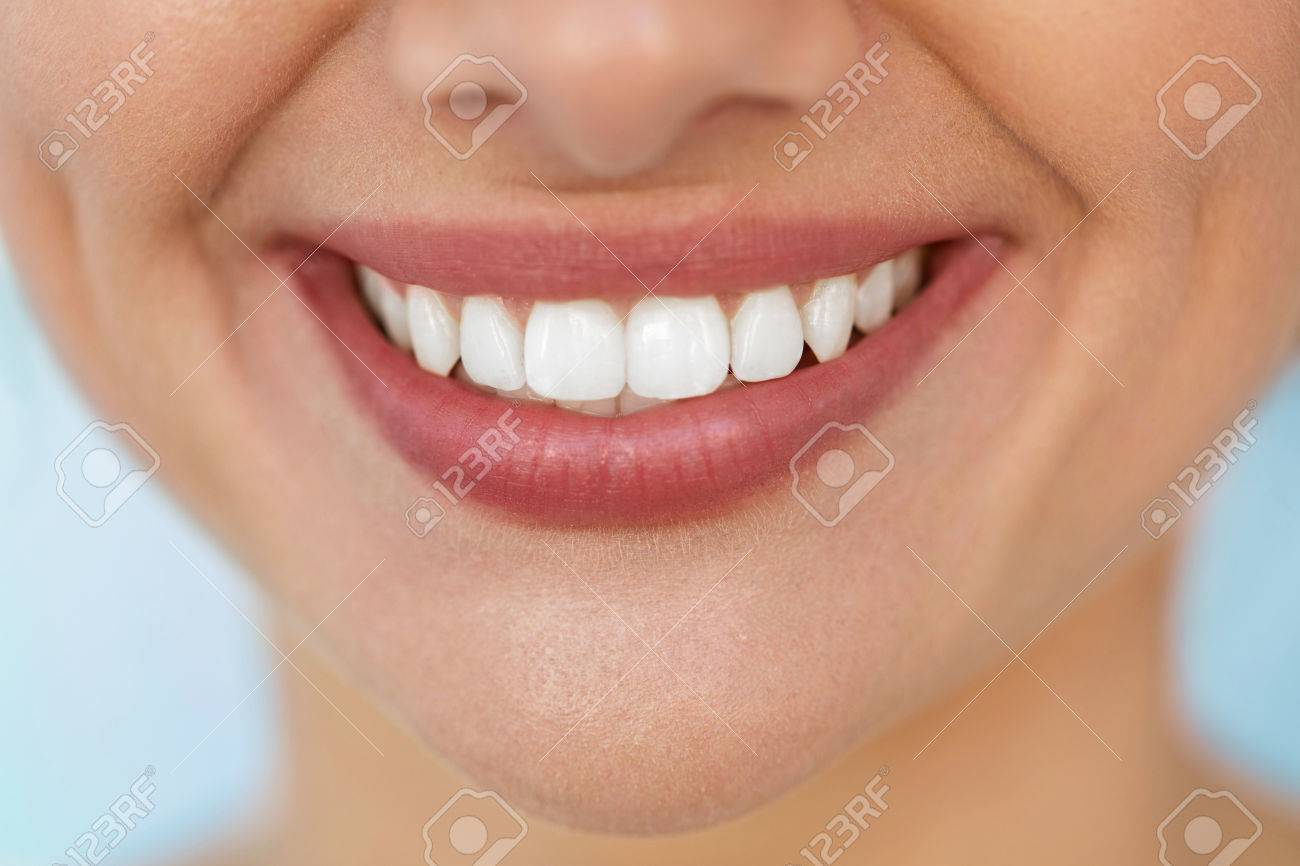 Beautiful Smile With White Teeth. Closeup Of Smiling Woman Mouth With Natural Plump Full Lips And Healthy Perfect Smile. Teeth Whitening, Dental Health And Lip Care Concepts. High Resolution Image - 61732745 Beautiful Smile With White Teeth. Closeup Of Smiling Woman Mouth With Natural Plump Full Lips And Healthy Perfect Smile. Teeth Whitening, Dental Health And Lip Care Concepts. High Resolution Image - 61732745