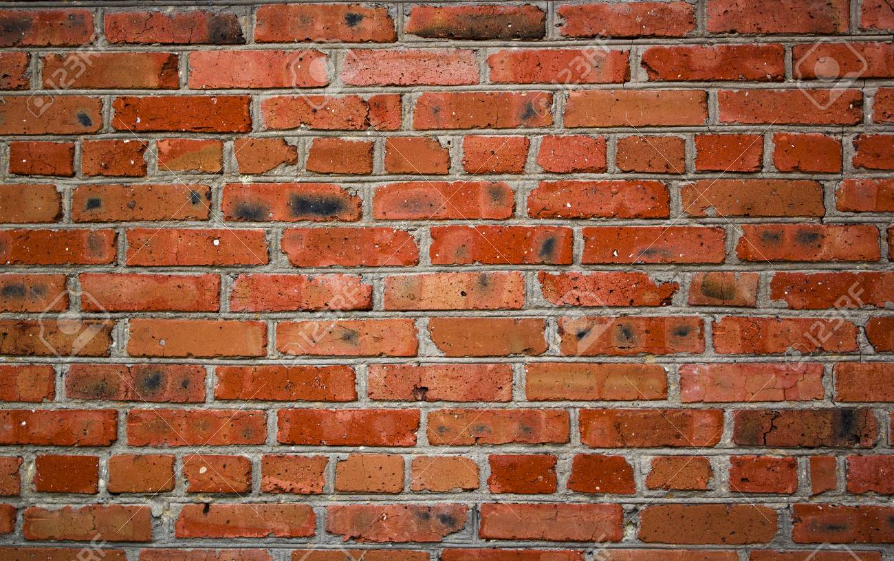 red brick wall background