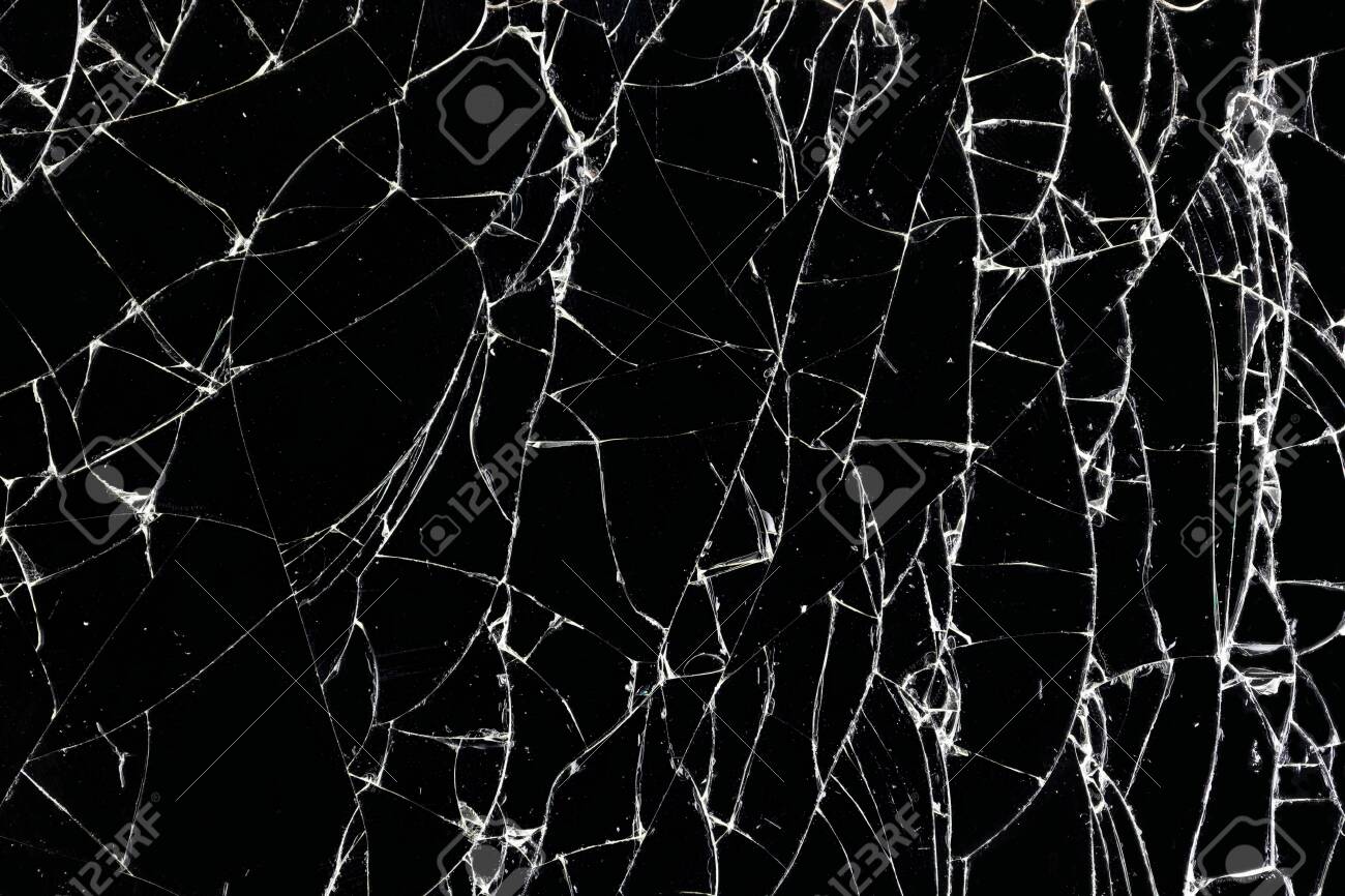 Broken Glass Texture. Abstract Of Cracked Screen Smartphone From Shock.  Stock Photo, Picture and Royalty Free Image. Image 127967058., image size:1300x866